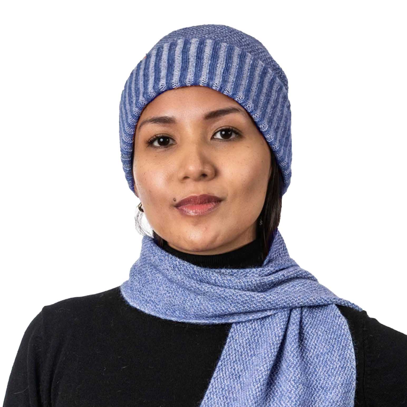 Brushtail Moss Stitch Plated Beanie